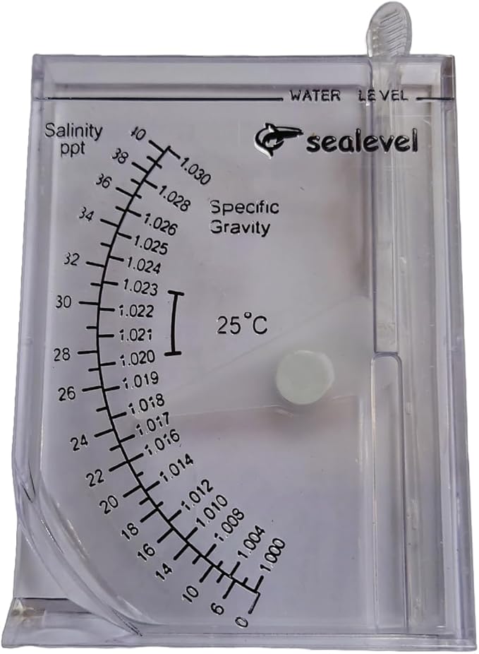 Hydrometer Salinity Tester for Aquarium Sea Fish Tank Salt Water