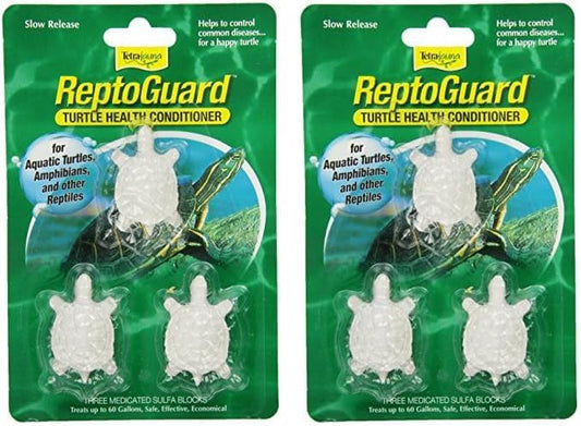 TetraFauna ReptoGuard Turtle Health Conditioner 3 Count, Slow-Release (19514) (Pack of 2)