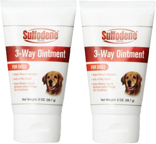 3-Way Ointment for Dogs (2-Pack, 4oz)