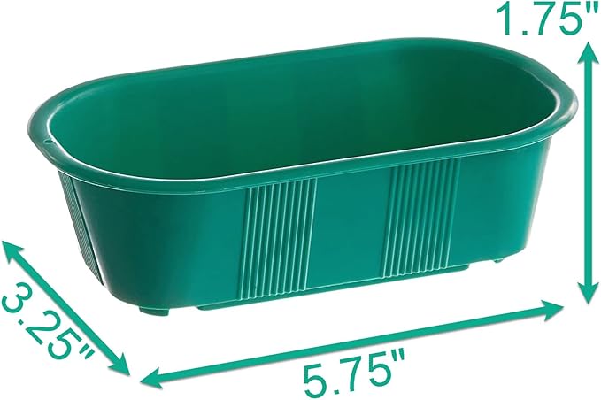 Penn-Plax Bird Bath with Mirror – Designed for Small Bird use, Easy to Setup, BA513 (Pack of 2)