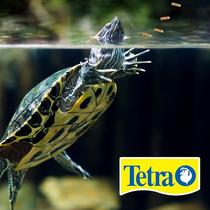 Tetra ReptoMin Floating Food Sticks, Food for Aquatic Turtles, Newts and Frogs, 1.94 oz