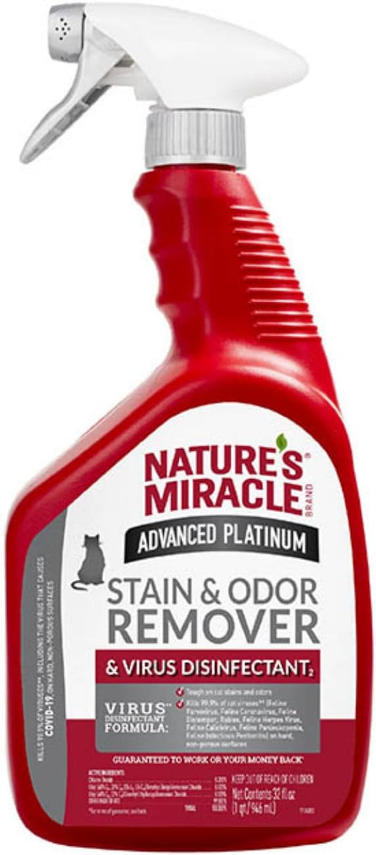 Nature's Miracle Advanced Platinum Stain & Odor Remover & Virus Disinfectant