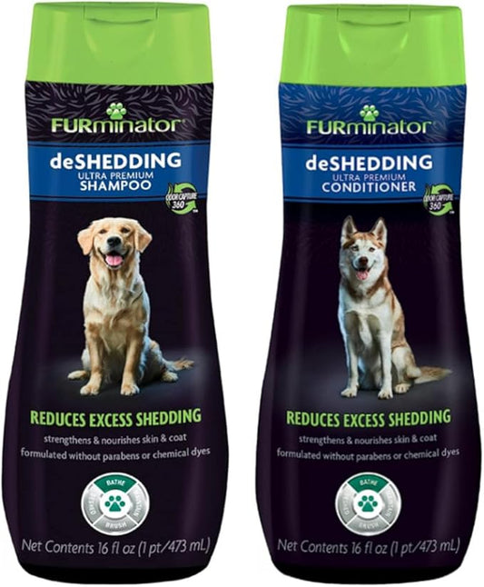 FURminator deShedding Ultra Premium Shampoo and Conditioner