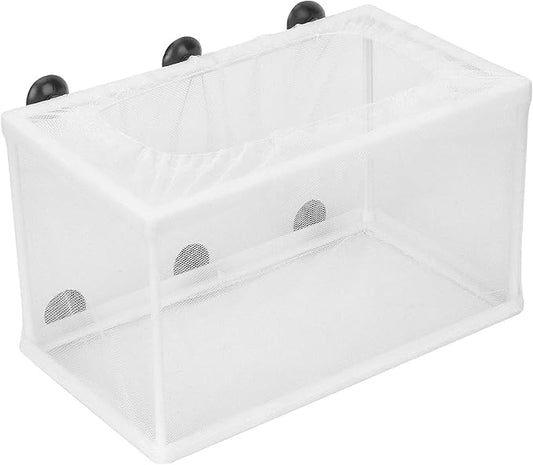 HEEPDD Aquarium Fish Breeder Box Isolation Box Breeder Hatchery Incubator with Suction Cup L