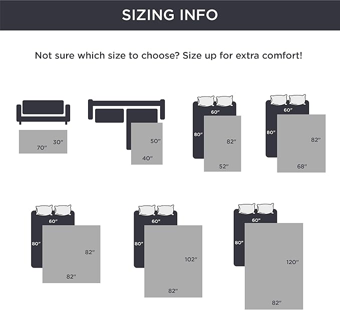 Bedsure 100% Waterproof Bed Cover for Dogs Washable - Non Slip Waterproof Dog Blanket for Bed, Lightweight Furniture Protector Durable for Pet Cat Puppy with Non-slip Bottom, Grey, 82x102IN