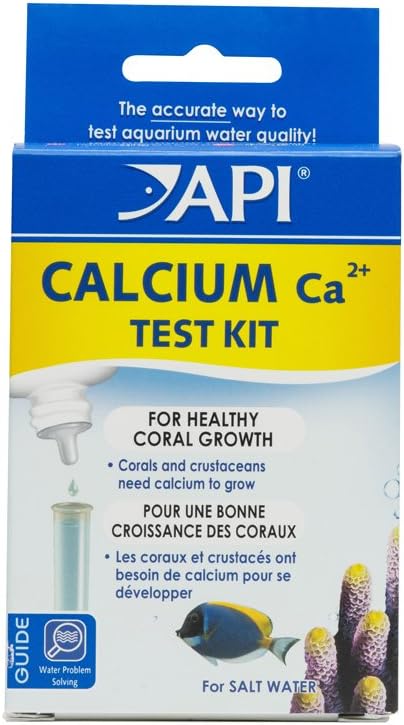 API CALCIUM TEST KIT Saltwater Aquarium Water 1-Count Test Kit, 69L (69L)