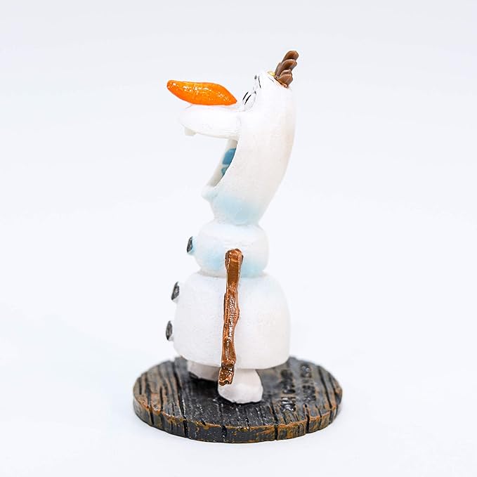 Penn-Plax Officially Licensed Disney's Frozen Mini Olaf Ornament - Instantly Create an Underwater Frozen Scene, Perfect for Fans of Disney's Frozen! Perfect for Fish Tanks and Small Aquariums! (FZR30)