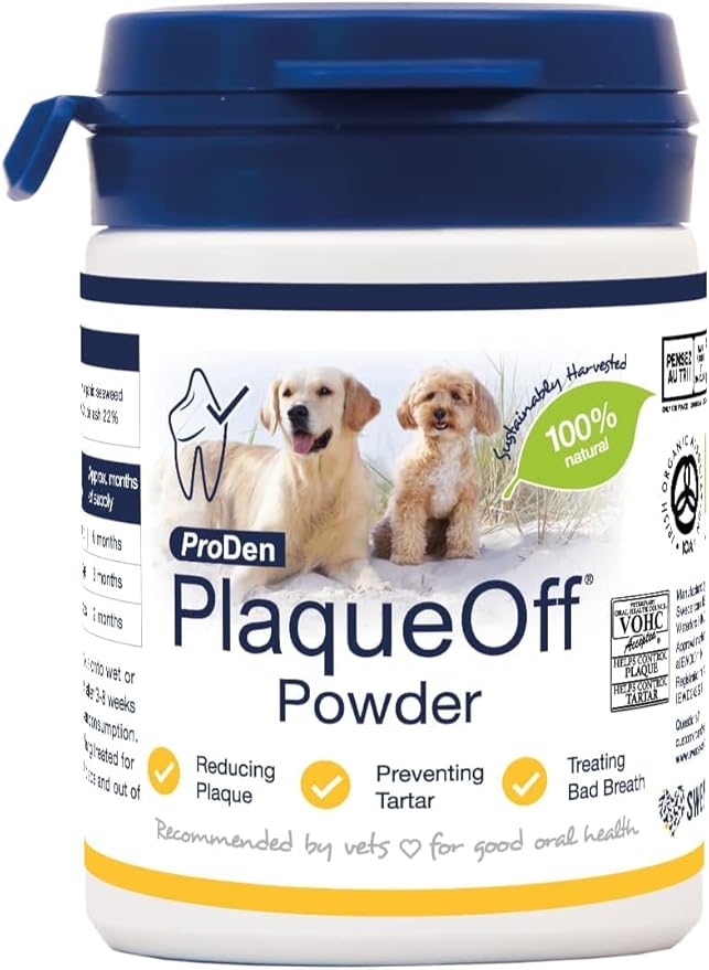 Proden PlaqueOff Dental Care for Dogs and Cats, 180gm