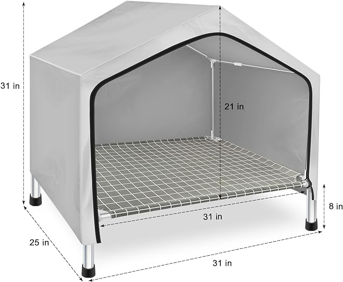 Indoor Dog House - Dog Cave Bed Cat Cave Bed Dog Bed House Indoor Use for Medium Pets | Sturdy and Stable Cat Tent Bed
