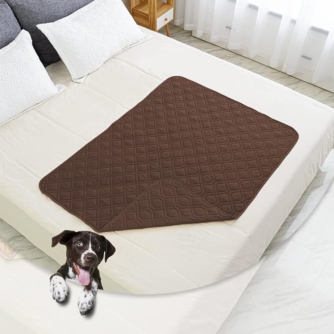 Ameritex Waterproof Blanket Reversible Dog Bed Cover Pet Blanket for Furniture Bed Couch Sofa