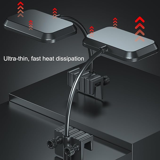 Carefree Fish Aquarium LED Light RA 92 USB 5V Fish Tank Clip Light 5730 13W