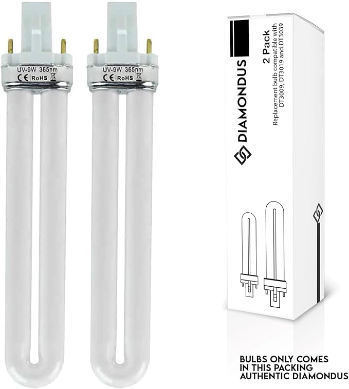 Replacement for DynaTrap 21050 | 9W Bulbs for Models DT3009, DT3019 and DT3039 - 2 Pack