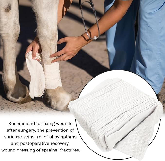 Fix Elastic Net Tubular Support Bandage for Pet Dog Animal Horse Cow - Wound Dressing Retainer (#4)