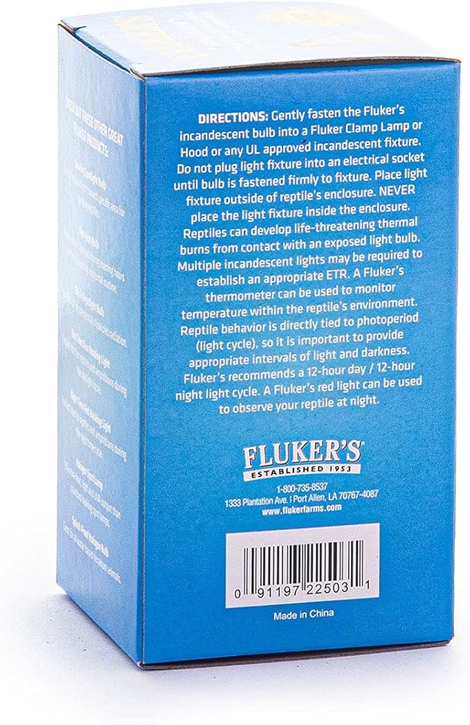 Fluker's Neodymium Daylight Bulbs for Reptiles (Pack of 2)