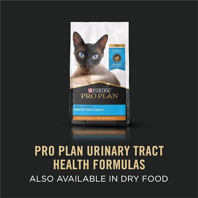 Purina Pro Plan Urinary Tract Health Chicken Entree in Gravy Cat Food - (Pack of 24) 5.5 oz. Cans