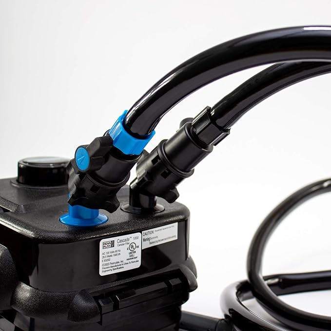 Penn-Plax Cascade All-in-One Aquarium Canister Filter – for Tanks Up to 150 Gallons (315 GPH) – Cascade 1200