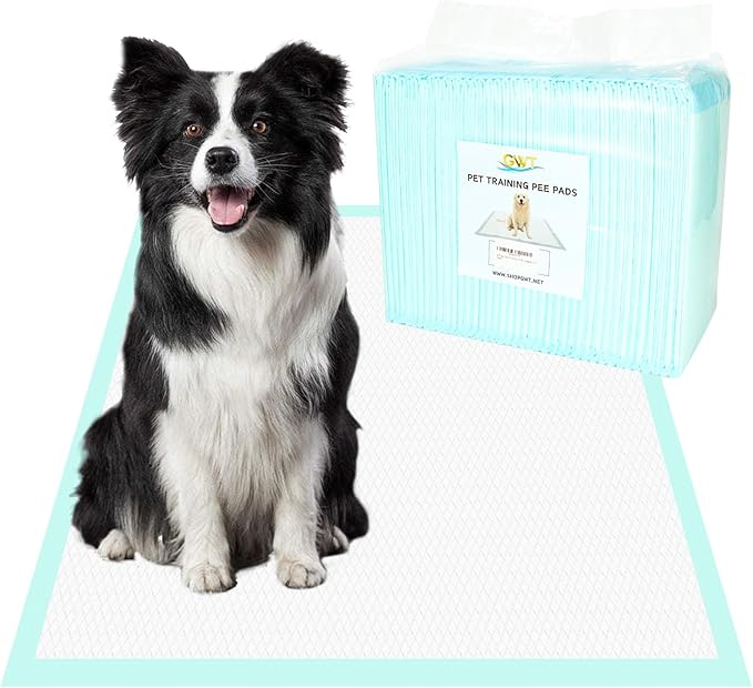 GWT 40 Count 28x34 Inch Premium Dog Pee Pads - Ultra Absorbent, Leak-Proof, Odor Control Pet Training Pads for Large Dogs - Extra Large, Quick-Dry Technology, Tear-Resistant