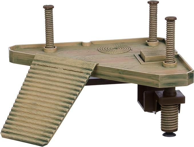 Penn-Plax Reptology Turtle Pier and Basking Platform, Decorative, Functional, and Naturally Inspired for Aquariums and Terrariums Medium Size