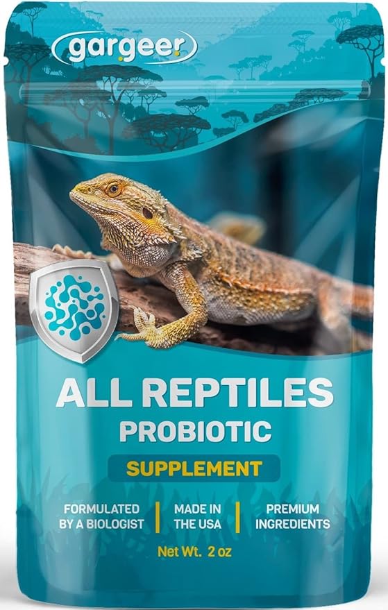 Reptile Probiotics. Improve Appetite, Digestion and Boost Immune System. Supplement 10-12 Pounds of Food with Our 2 Oz Bag. Enjoy!