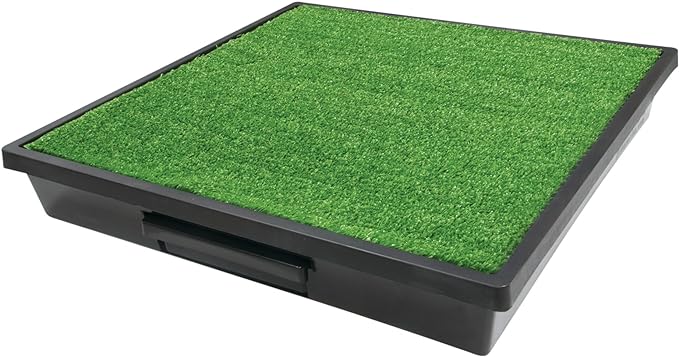 PetSafe Pet Loo Portable Dog Potty - Pet Toilet Alternative for Puppy Pads - Large - Perfect for House Training - Easy-to-Clean Grass Mat