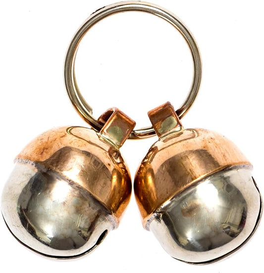 Beau's Bells 2 Extra Loud Cat & Dog Bells | Pet Tracker | Save Birds & Wildlife | Luxury Handmade Copper