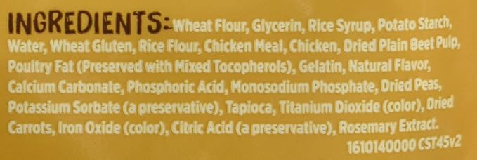 Rachael Ray Nutrish Soup Bones Minis Dog Treats, Real Chicken & Veggies Flavor, 6 Bones, 4.2 Ounces