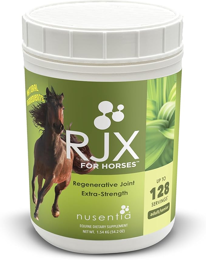 RJX for Horses - Triple Strength Glucosamine, Chondroitin, and MSM. Joint Supplement. Powder. 54 OZ