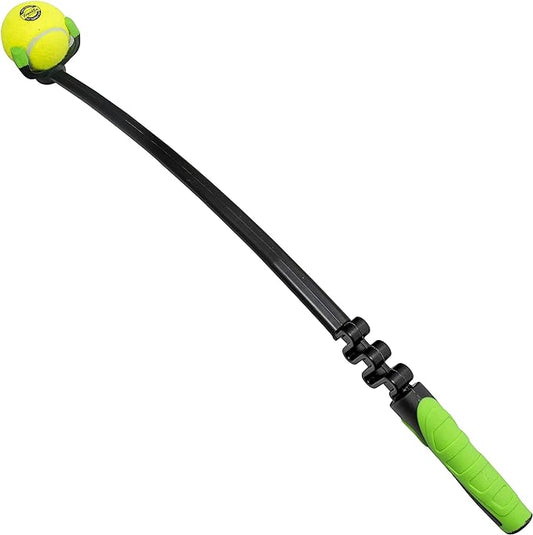 Franklin Pet Supply Tennis Ball Launcher for Dogs - Dog Ball + Tennis Ball Thrower for Fetch - Perfect Toy for Large + Small Dogs