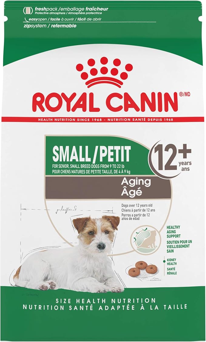 Royal Canin Small Aging 12+ Dry Dog Food, 12 lb Bag