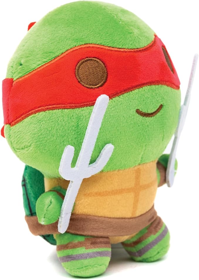 Buckle-Down Nickelodeon Dog Toy, Teenage Mutant Ninja Turtles Raphael Sais Red Pet Toy, Plush