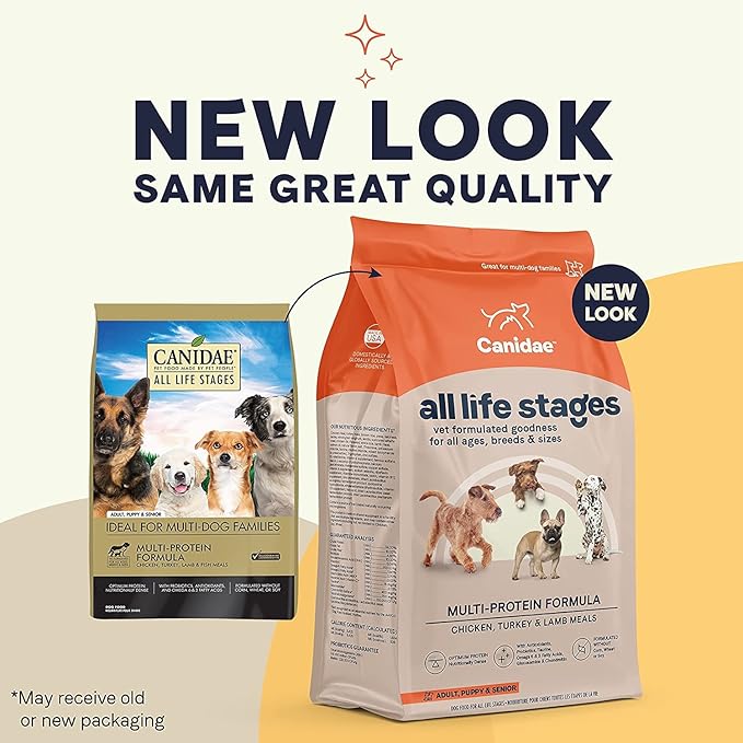 CANIDAE® All Life Stages Multi-Protein Formula Dog Dry 15 lbs.