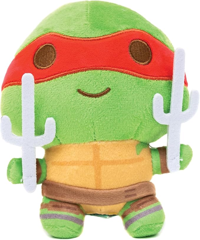 Buckle-Down Nickelodeon Dog Toy, Teenage Mutant Ninja Turtles Raphael Sais Red Pet Toy, Plush