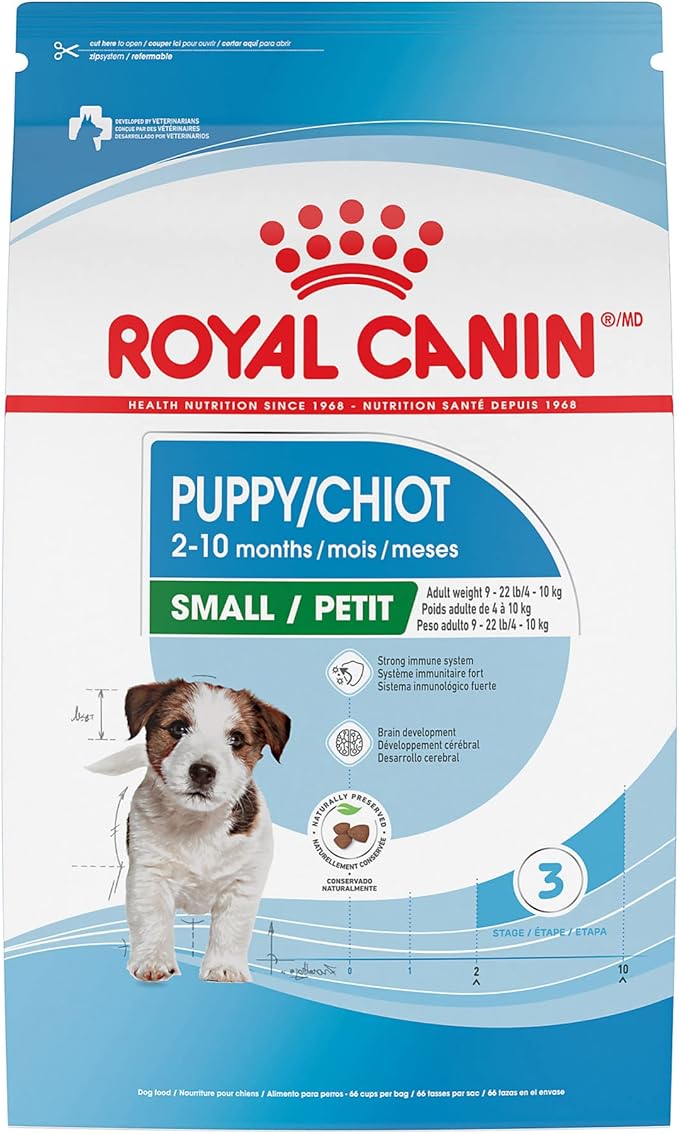 Royal Canin Size Health Nutrition Small Puppy Dry Dog Food, 2.5 lb bag