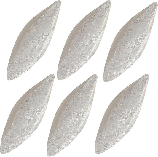 6 Pcs Bird Cuttlebone for Parakeets 6.6''-7'' Cuttlebone for Birds - 100% Natural Cuttlefish Bone Bulk Chew Toy Bird Bites Calcium Stone for Canaries Tortoises,Snails,Reptiles,Parrots,Cockatiel