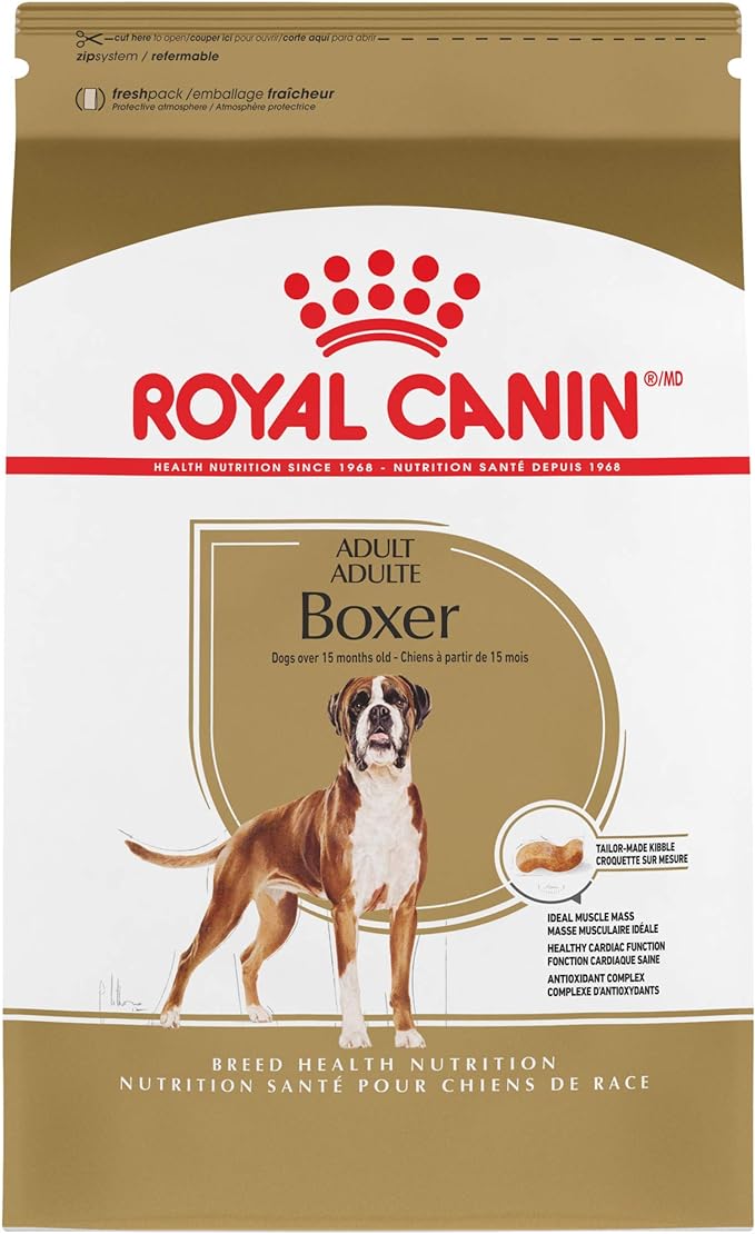 Royal Canin Boxer Adult Dry Dog Food, 17 lb bag