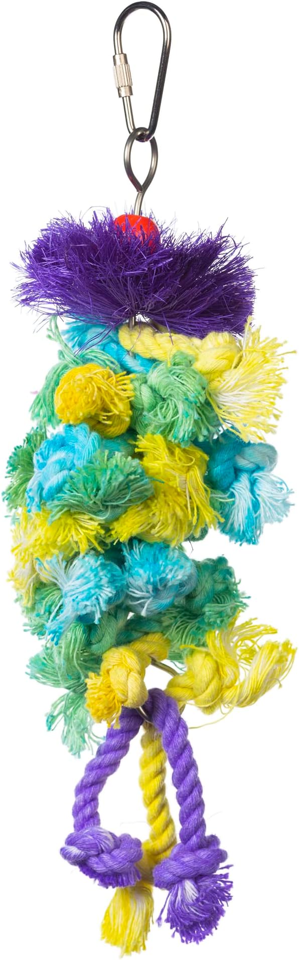 Prevue Pet Products Preen & Pacify Calypso Creations Braided Bunch Bird Toy 62669