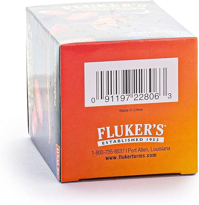 Fluker's Night Time Red Basking Spotlight, Infrared Heat Lamp for Reptiles, 75 Watt