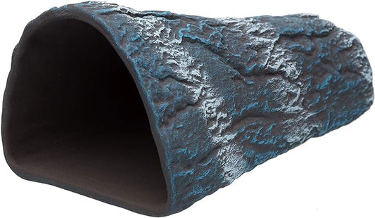 Plecoceramics Pleco Cave Cone Breeding Ceramic Decorations Fish Tank Aquarium (Blue)