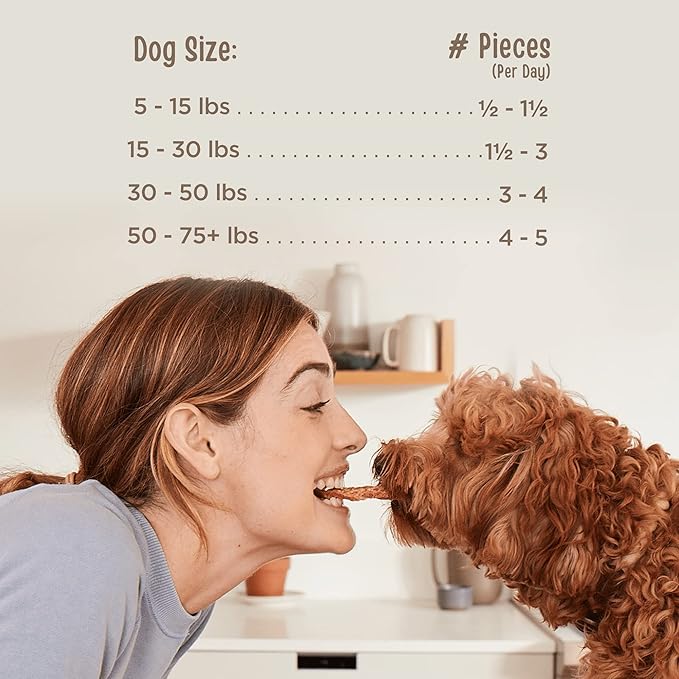 Full Moon USDA Organic Chicken Jerky Healthy All Natural Dog Treats Human Grade 32 oz