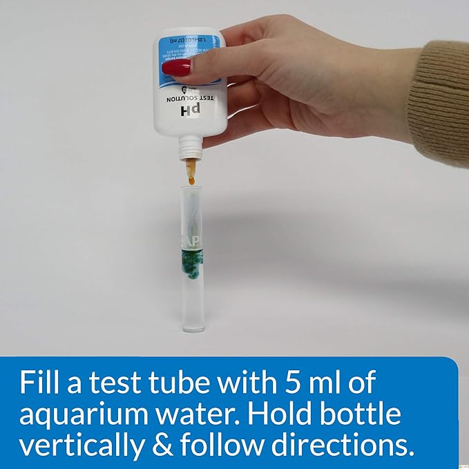 API PH TEST KIT 250-Test Freshwater Aquarium Water pH Test Kit, 4 Piece Set