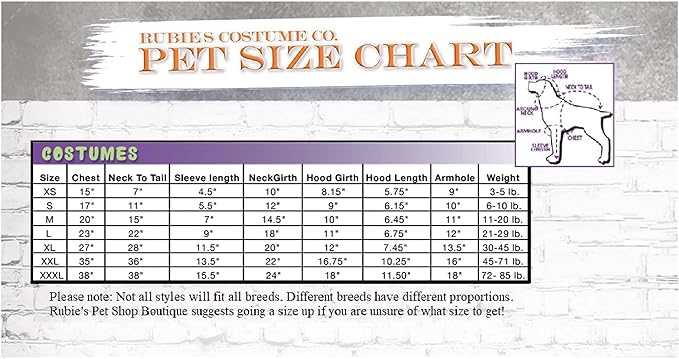 Rubie's Business Suit Pet Costume, XXX-Large