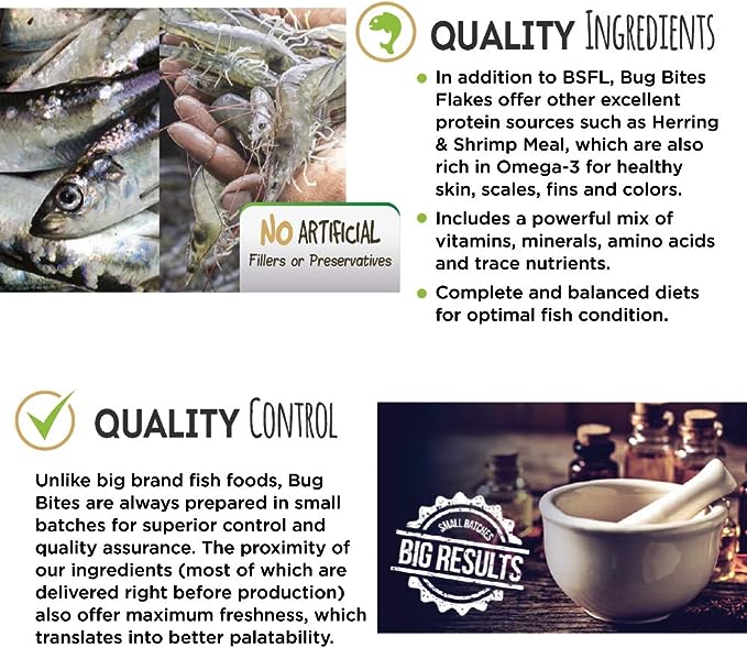 Fluval Bug Bites Tropical Fish Food, Flakes for Small to Medium Sized Fish, 3.17 oz., A7332, Brown (Pack of 2)