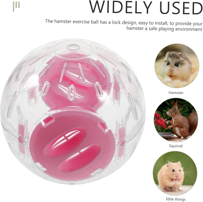 8 Pcs Small Hamster Sports Ball Hamster Ball Hedgehog Exercise Balls Hamster Exercise Balls Hedgehog Running Balls Gerbils Running Balls Guinea Pig Exercise Balls Guinea Pig Ball