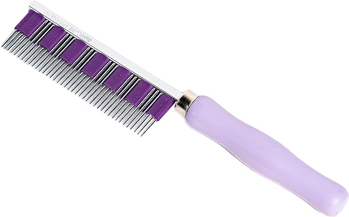 Small Pet Select - Hair Buster Comb for Rabbits, Cats and Dogs, Metal Pet Comb for Shedding and Detangling, Grooming Tool for Small Pets with Long and Short Fur