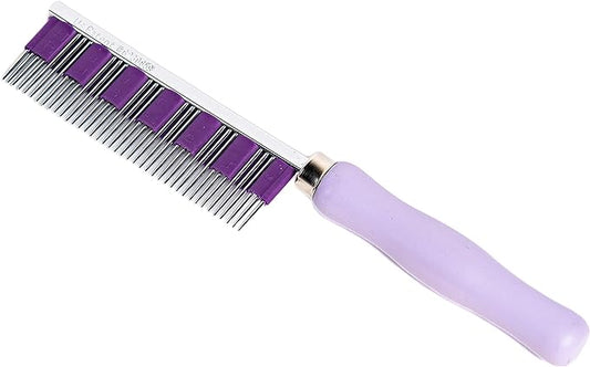 Small Pet Select - Hair Buster Comb for Rabbits, Cats and Dogs, Metal Pet Comb for Shedding and Detangling, Grooming Tool for Small Pets with Long and Short Fur