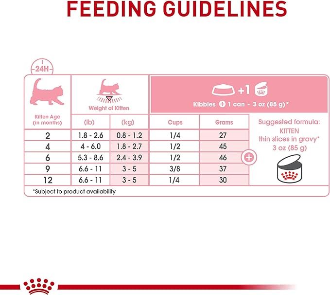 Royal Canin Feline Health Nutrition Kitten Thin Slices in Gravy Canned Cat Food, 3 oz can (24-count)