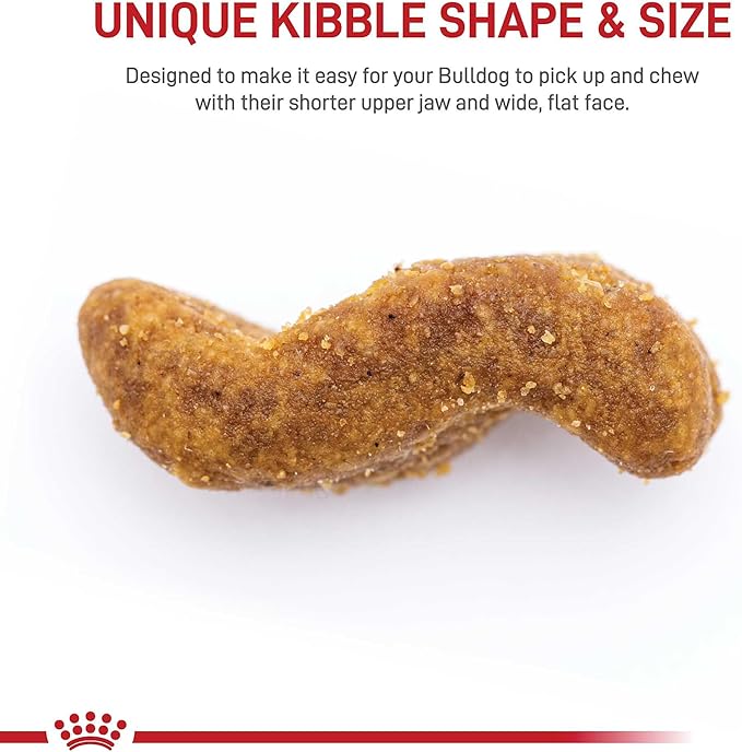 Royal Canin Bulldog Adult Dry Dog Food, 17 lb bag