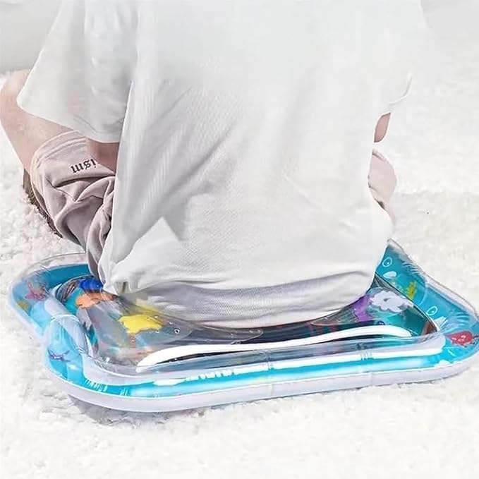 Water Sensor Play Mat for Cats, Sensor Water Playmat, Thickened Sensor Water Mat for Pet, Water Sensory Playmat for Dog Play Feel Cool Comfort