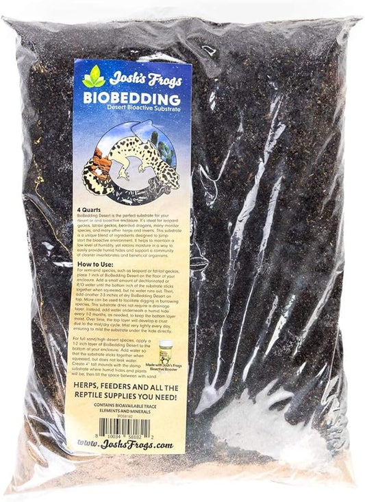 Josh's Frogs BioBedding Desert Bioactive Substrate (4 Quart)