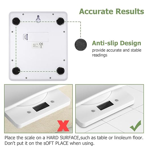 Digital Small Animals Scales for Weighing with Tape Measure, Puppy Whelping Scale Weigh Your Kitten, Rabbit with High Precision, Multifunction Electronic Baby Scales for Small Dogs Cats Crawl Pet